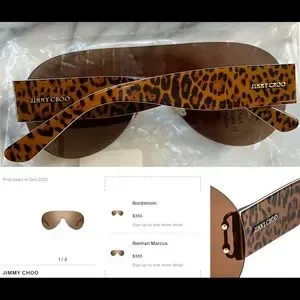 Jimmy Choo | Accessories | Jimmy Choo Unisex Leopard And  display picture 1